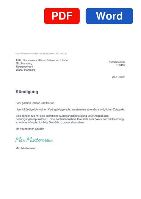 skl glöckle kündigen|SKL GLÖCKLE Vertrag in 2 Minuten kündigen .
